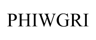 PHIWGRI