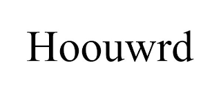 HOOUWRD