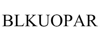 BLKUOPAR