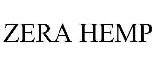 ZERA HEMP