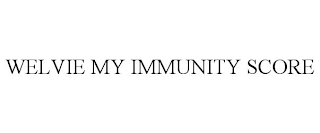 WELVIE MY IMMUNITY SCORE