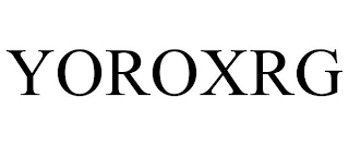 YOROXRG