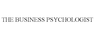 THE BUSINESS PSYCHOLOGIST