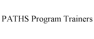 PATHS PROGRAM TRAINERS