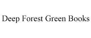 DEEP FOREST GREEN BOOKS