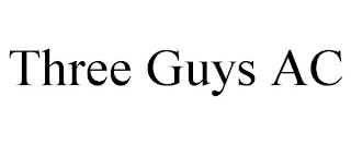 THREE GUYS AC