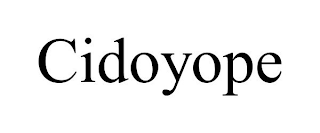 CIDOYOPE