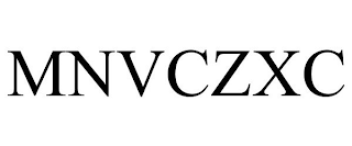 MNVCZXC