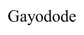 GAYODODE