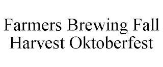 FARMERS BREWING FALL HARVEST OKTOBERFEST