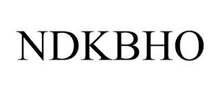 NDKBHO