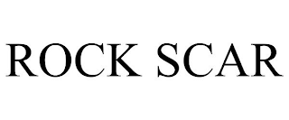 ROCK SCAR