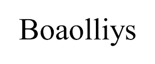 BOAOLLIYS