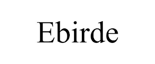 EBIRDE