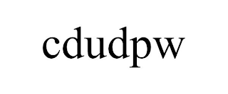 CDUDPW