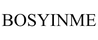 BOSYINME