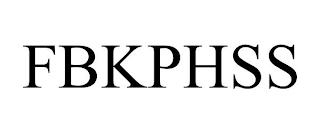 FBKPHSS