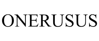 ONERUSUS