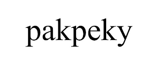 PAKPEKY