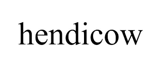 HENDICOW