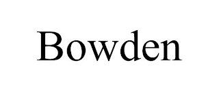 BOWDEN