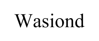 WASIOND
