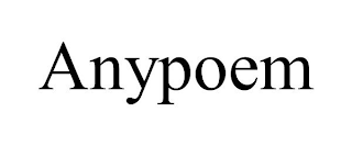 ANYPOEM