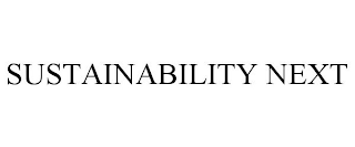 SUSTAINABILITY NEXT