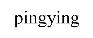 PINGYING