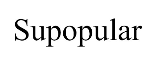 SUPOPULAR