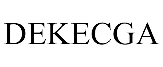 DEKECGA