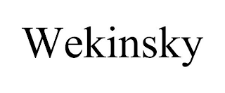 WEKINSKY