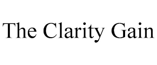 THE CLARITY GAIN