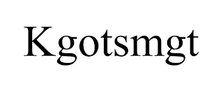 KGOTSMGT