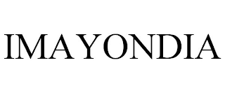 IMAYONDIA