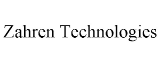 ZAHREN TECHNOLOGIES