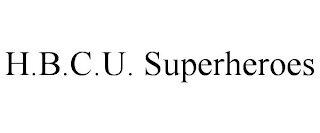 H.B.C.U. SUPERHEROES