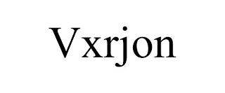 VXRJON