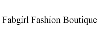 FABGIRL FASHION BOUTIQUE