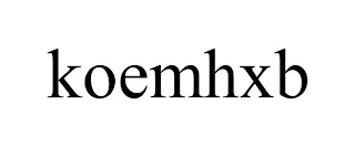 KOEMHXB