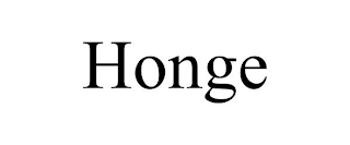 HONGE