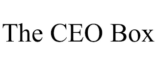 THE CEO BOX