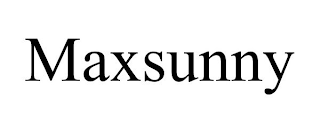 MAXSUNNY