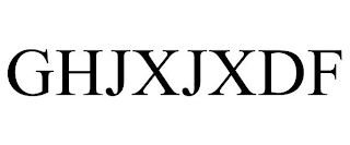 GHJXJXDF