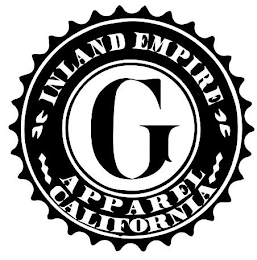 INLAND EMPIRE G APPAREL CALIFORNIA