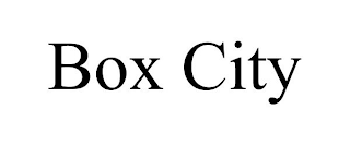 BOX CITY