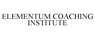 ELEMENTUM COACHING INSTITUTE