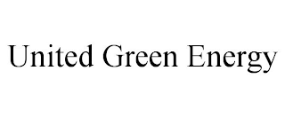 UNITED GREEN ENERGY