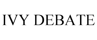 IVY DEBATE