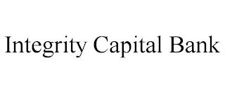 INTEGRITY CAPITAL BANK